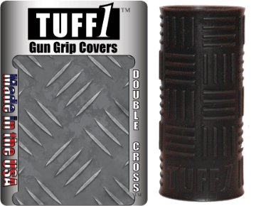 TUFF1 Black Double Cross texture shown with packaging TUFF1 Black Double Cross texture shown with packaging